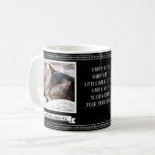 Mug Happy Kitty Chat Photo personnalisée (Devant gauche)