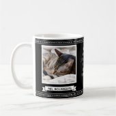 Mug Happy Kitty Chat Photo personnalisée (Gauche)