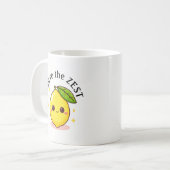 Mug Happy Lemon Vous êtes le Zest Personnalisé (Devant gauche)