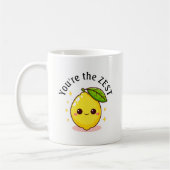 Mug Happy Lemon Vous êtes le Zest Personnalisé (Gauche)