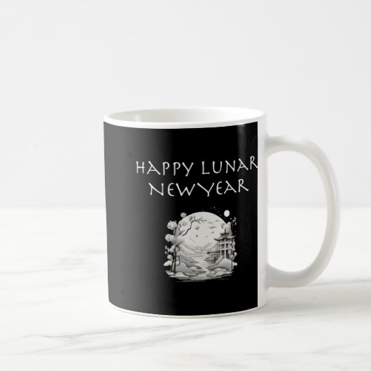 Mug Happy Lunar New Year Charming Design Gift (Droite)