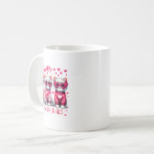 Mug Happy Meowentines Cute Valentine Cats Love Cat Mem (Devant gauche)