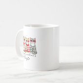 Mug Happy Meowentine's Day Cute Valentines Funny Cat S (Devant gauche)