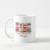 Mug Happy Meowentine's Day Cute Valentines Funny Cat S (Gauche)