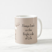 Mug Happy Moose Bright Side of Life (Devant droit)