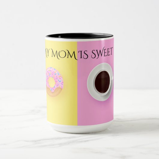 MUG "HAPPY MOTHER'S DAY" CAFÉ OU BOUG À THÉ. (Centre)