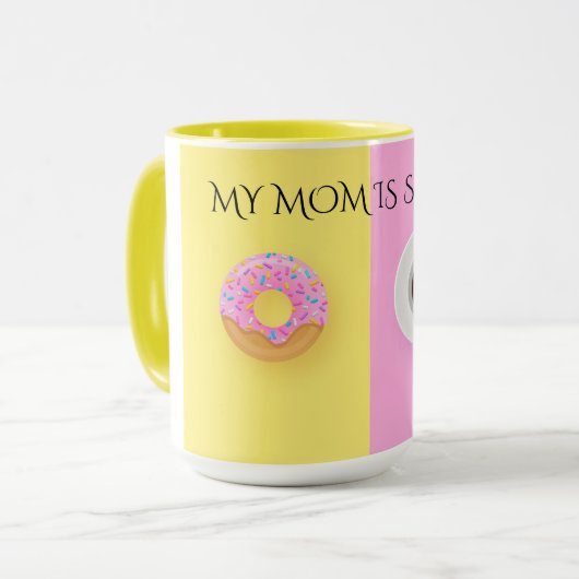 MUG "HAPPY MOTHER'S DAY" CAFÉ OU BOUG À THÉ. (Devant gauche)