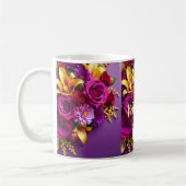 Mug Happy Mother's Day Floral Bouquet  (Gauche)
