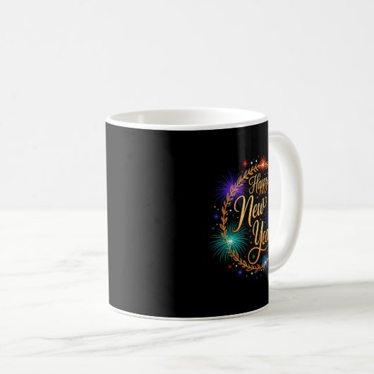 Mug Happy New Year 2026 (Devant droit)