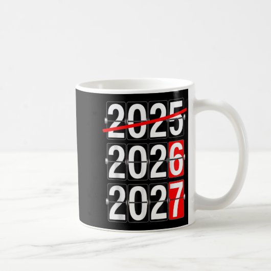 Mug Happy New Year 2026 2027 67 Meme Six Seven Funny (Droite)