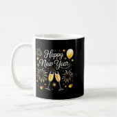 Mug Happy New Year 2026 Celebration Design With Champa (Gauche)