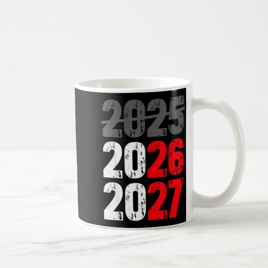 Mug Happy New Year 2026 Coming Soon 2027 Funny 67 Meme (Droite)