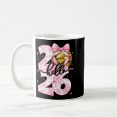 Mug Happy New Year 2026 Disco Ball Bow New Year's Eve  (Gauche)