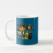 Mug Happy New Year 2026 Disco Ball Coquette Bow New Ye (Gauche)
