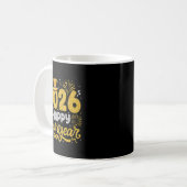 Mug Happy New Year 2026 Fireworks New Years Eve Men Wo (Devant gauche)