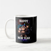 Mug Happy New Year 2026 Funny Kids Bigfoot Lovers Part (Gauche)