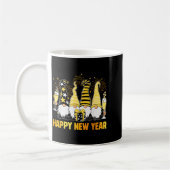 Mug Happy New Year 2026 Gnomes Drinking Champagne New  (Gauche)