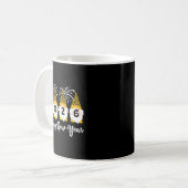 Mug Happy New Year 2026 Gnomes Leopard Print Gnomies G (Devant gauche)