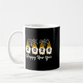 Mug Happy New Year 2026 Gnomes Leopard Print Gnomies G (Gauche)