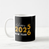 Mug Happy New Year 2026 Goodbye 2025 Hello 2026 (Gauche)