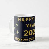 Mug Happy New Year 2026 - May Your Year Be Bright (Devant gauche)