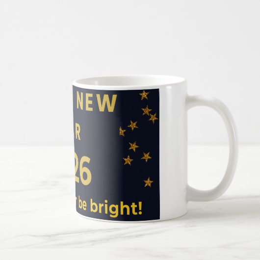 Mug Happy New Year 2026 - May Your Year Be Bright (Droite)