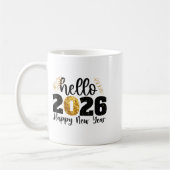 Mug Happy New Year 2026 New Year Party Friends Family (Gauche)