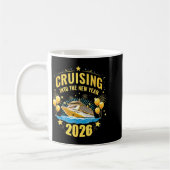 Mug Happy New Year Cruise 2026 Party Trip Cruising Int (Gauche)