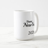 Mug Happy New Year Custom Present (Devant droit)