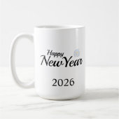 Mug Happy New Year Custom Present (Gauche)