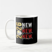 Mug Happy New Year Eve 2026 New Year Party Hello 2026 (Gauche)