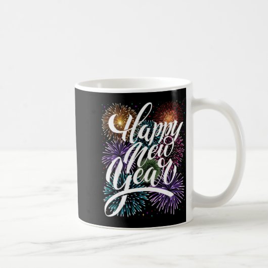 Mug Happy New Year Firework Family Matching Men Women (Droite)