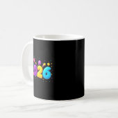 Mug Happy New Year Party 2026 Ballon Family Matching M (Devant gauche)