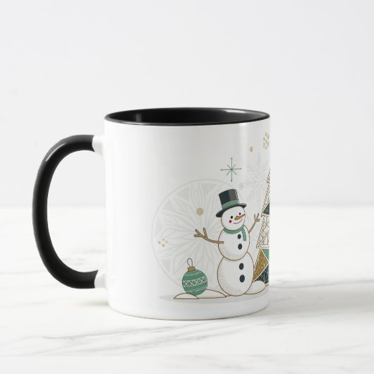Mug Happy New Year Typography Celebration (Gauche)
