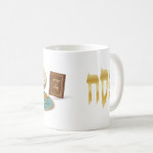Mug Happy Passover Holiday Pesach Seder (Devant droit)