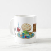 Mug Happy Passover Holiday Pesach Seder (Devant gauche)
