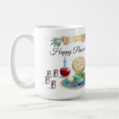 Mug Happy Passover Spring Sesach Seder (Gauche)