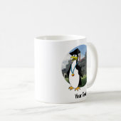 Mug Happy Penguin Graduate (Devant droit)