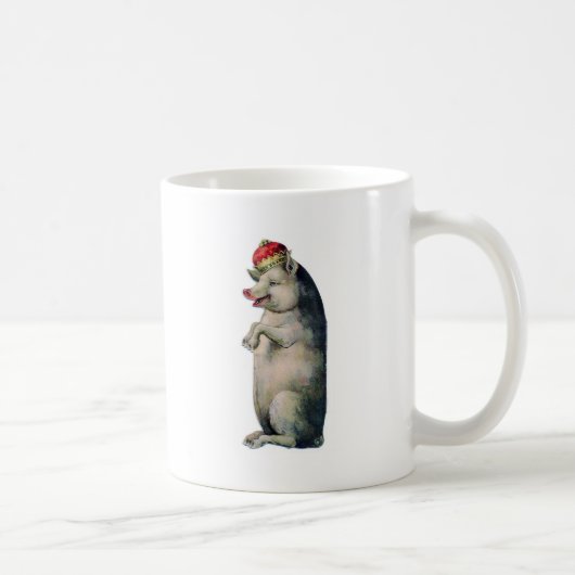 Mug Happy pig king (Droite)