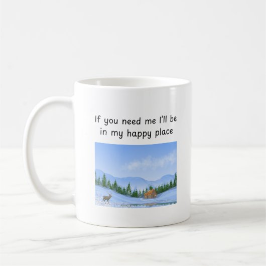 Mug Happy Place Cabine (Gauche)