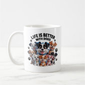Mug Happy Puppy Squad – Collection pour amateurs de ch (Gauche)
