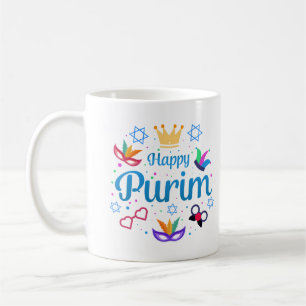 Mug Happy Purim - Chag Purim Sameach