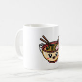 Mug Happy Ramen Buddy Cute Food Character Sticker (Devant gauche)