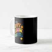 Mug Happy Shadow Thoughts, Funny Design Quote (Devant gauche)