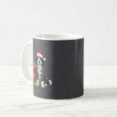 Mug Happy Sheepadoodle Christmas Lights Dog Mom Sheepa (Devant gauche)