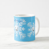 Mug Happy Snowflake Emoticon Thunder_Cove (Devant droit)