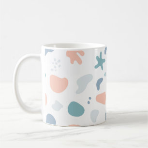 Mug Happy Soft Pastel Motif sans couture