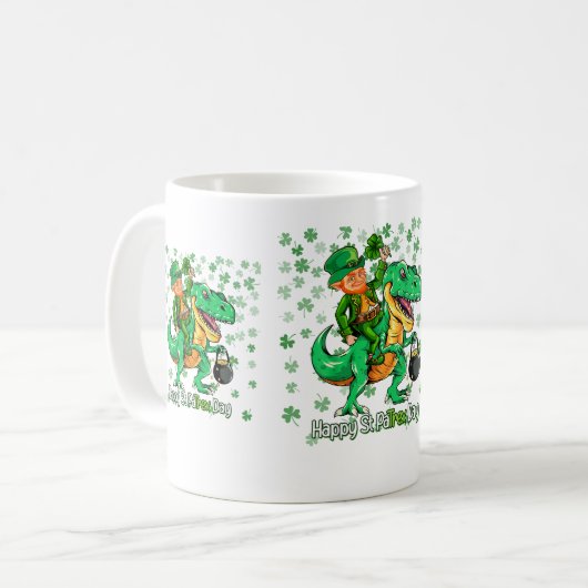 Mug Happy St Patrick's Day (Devant gauche)