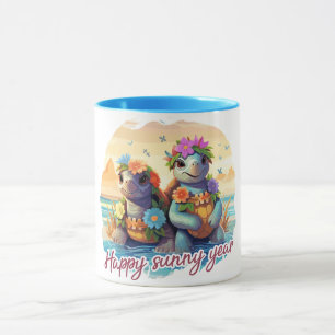 Mug Happy sunny year at last