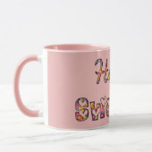 Mug Happy Sweet 16 mignonne Candy Typographie (Gauche)